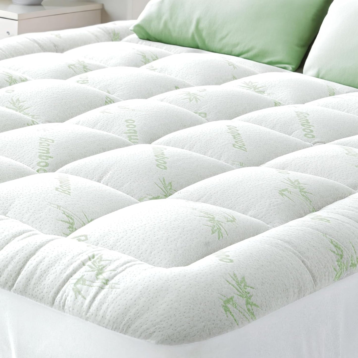 Nivraus™ Bamboo Mattress Topper