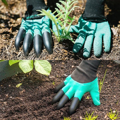 Universal Garden Gloves with Claws For Digging