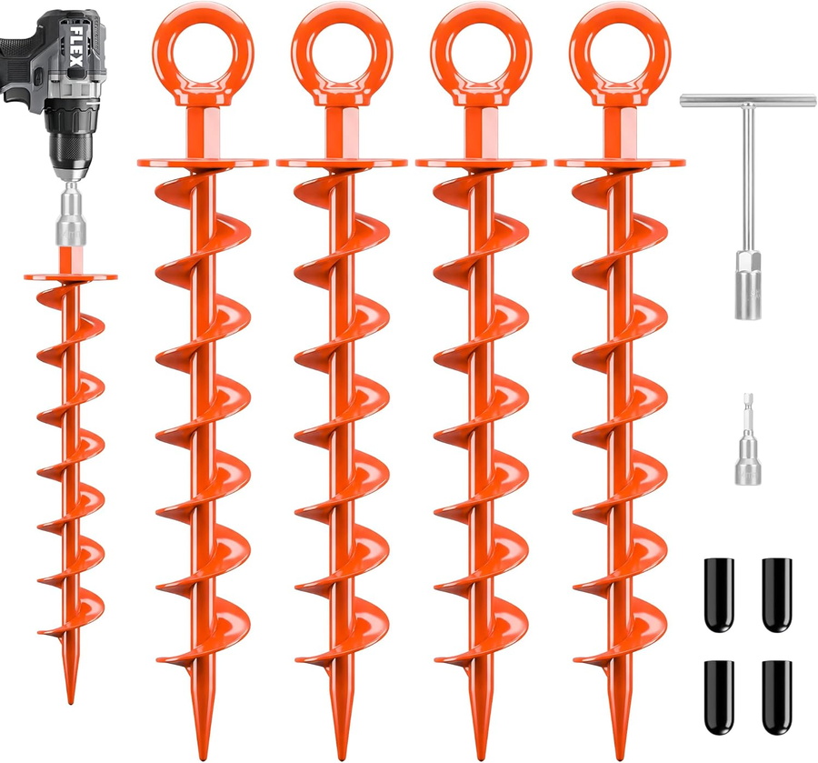 Heavy-Duty Ground Stakes