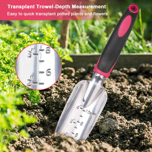 Garden Tools Set, 3 Pack Heavy Duty Gardening Tools