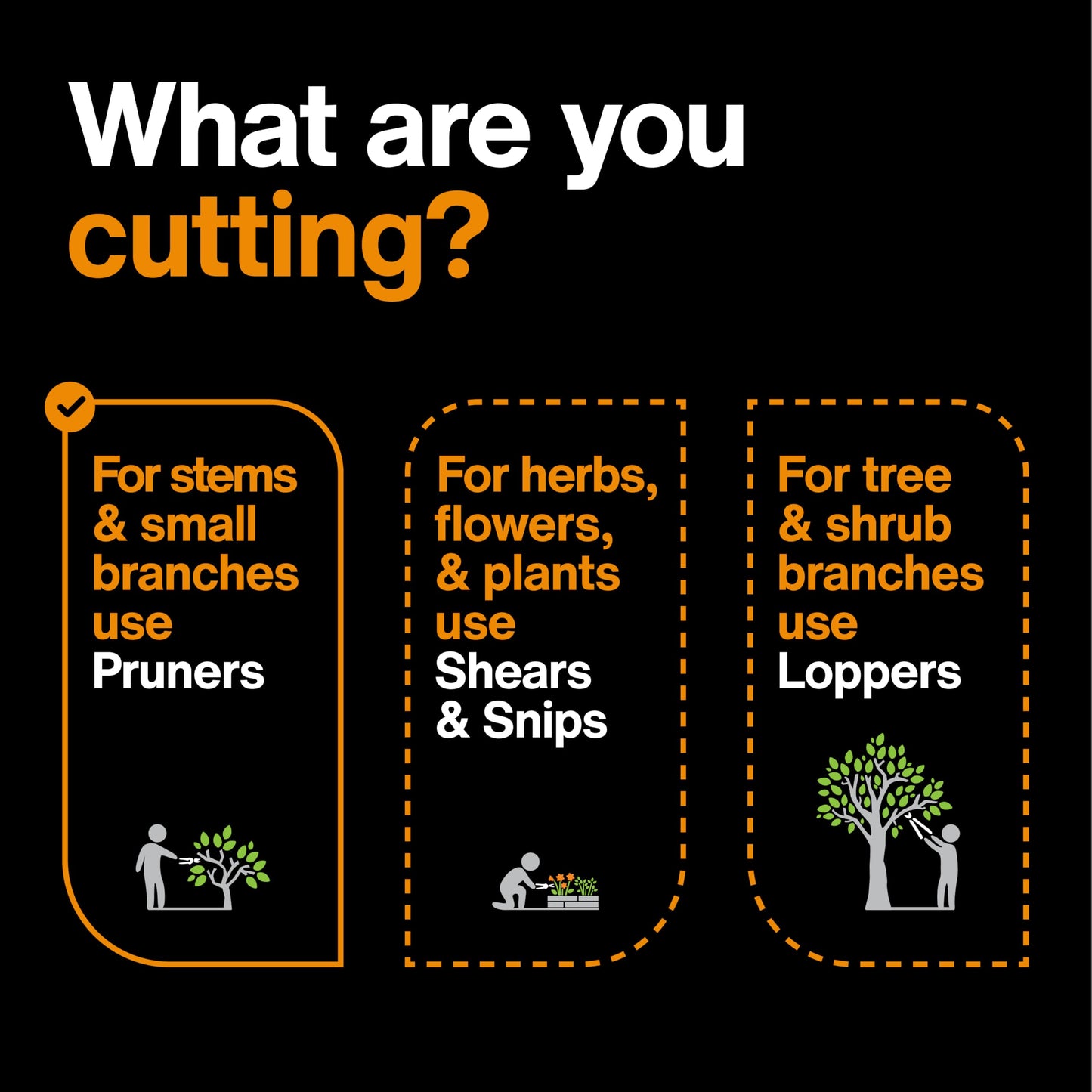 Cut Capacity Gardening Scissors