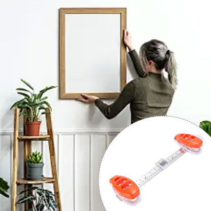 Level Ruler Picture Hanging Tool