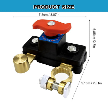 Car Battery Power Cut-Off Switch Breaker