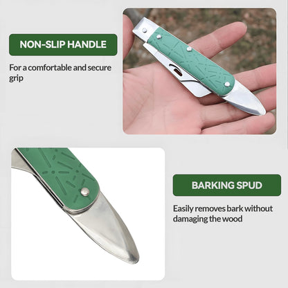 Professional Foldable Double Blades Graft Knife