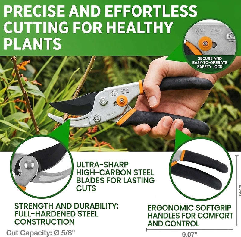 No More Hand & Wrist Strain While Pruning Your Garden