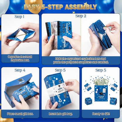 Graduation Pop Up Gift Box