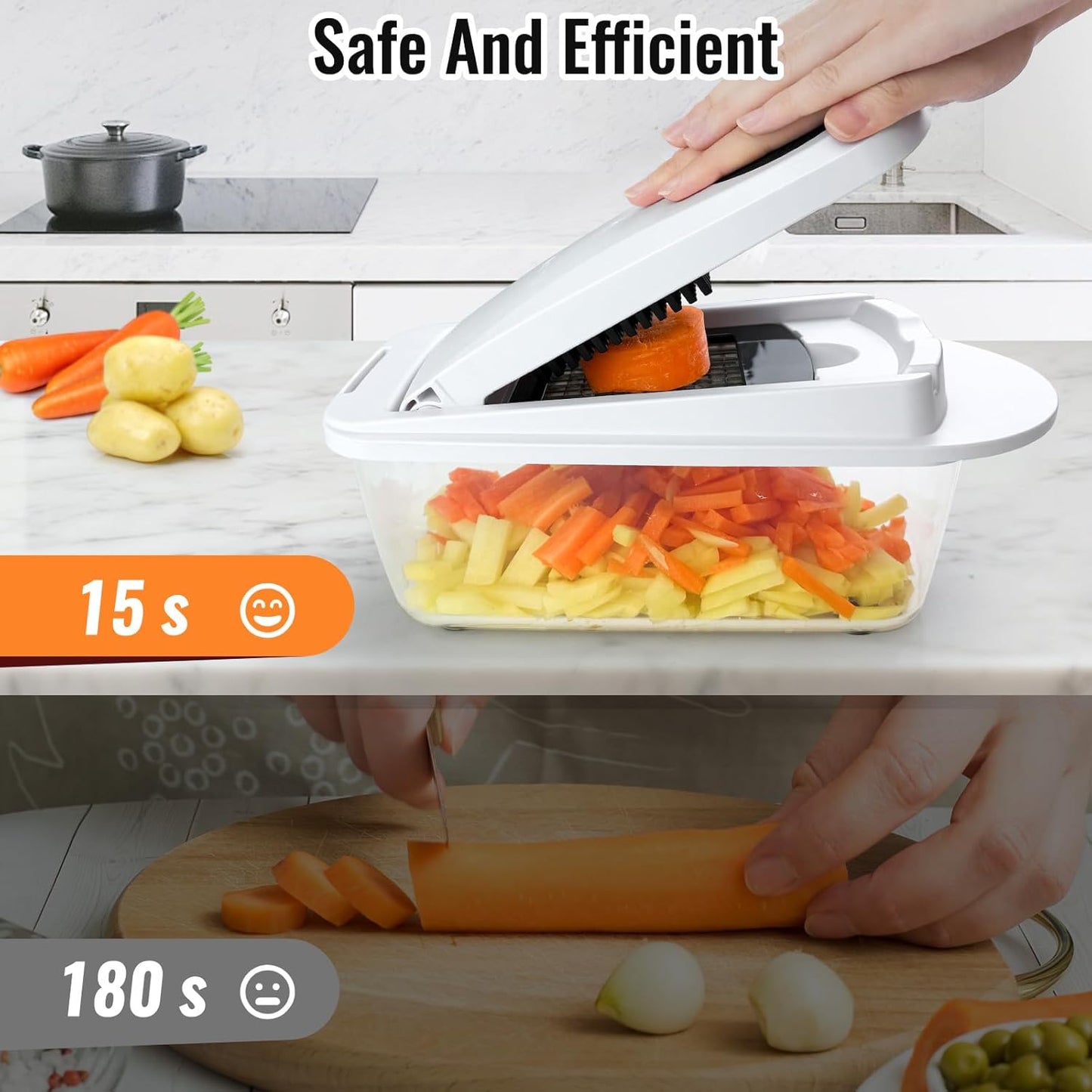 Multifunctional VEGGIE CUTTER