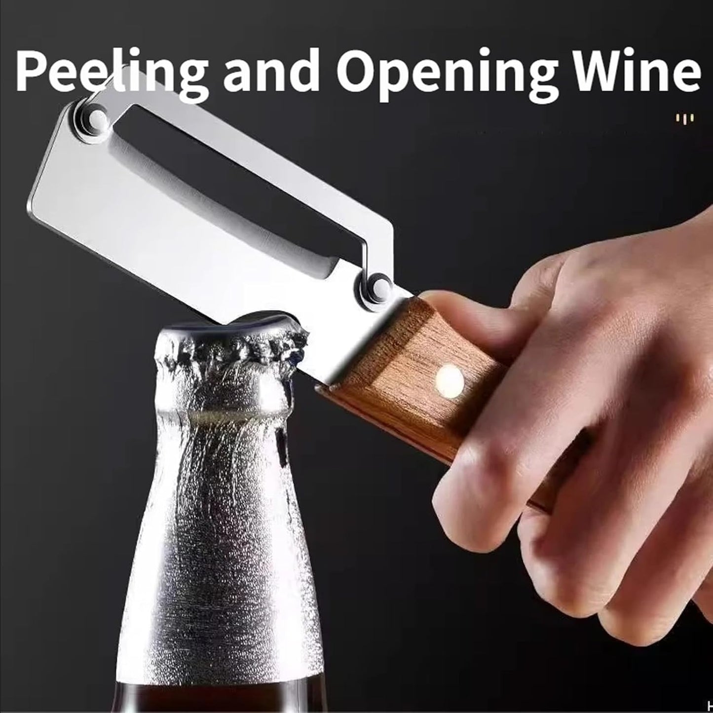 Kitchen Multi-Function Stainless Steel Thickened Fruit Peeler Knife