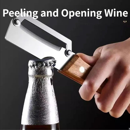 Kitchen Multi-Function Stainless Steel Thickened Fruit Peeler Knife
