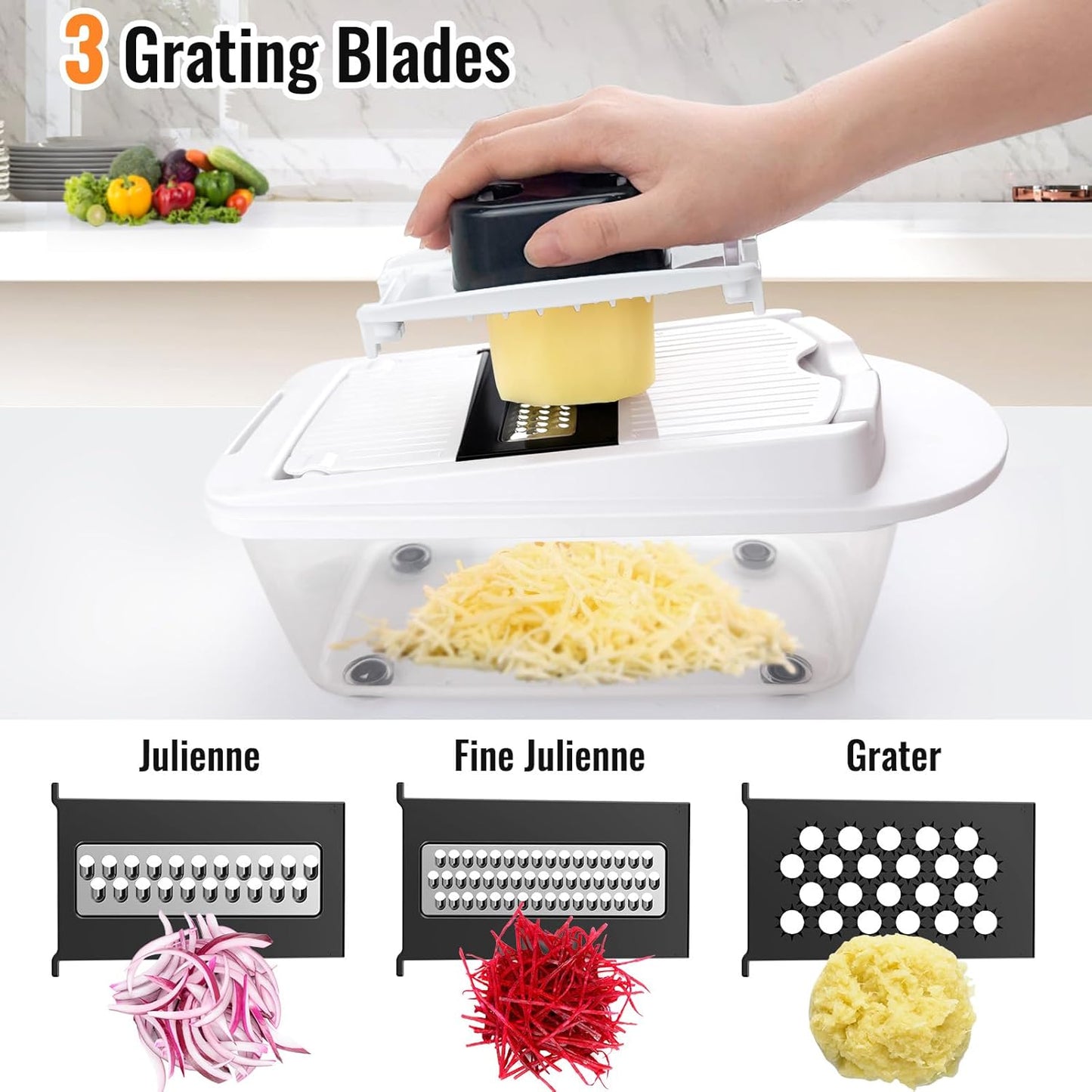 Multifunctional VEGGIE CUTTER