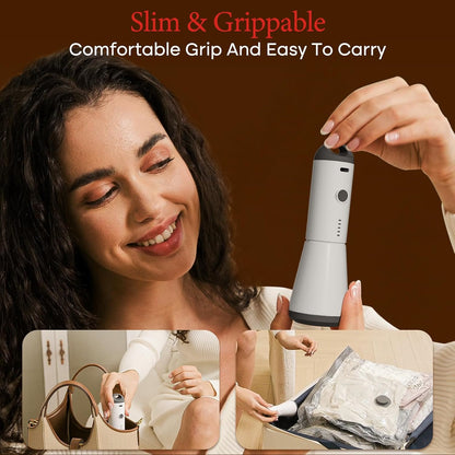 Vacuum Bags for Travel with Rechargeable air Pump