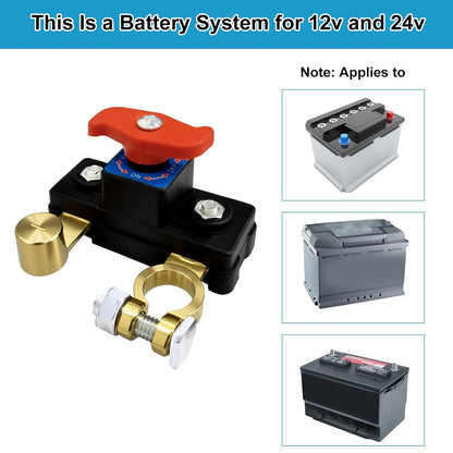 Car Battery Power Cut-Off Switch Breaker