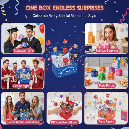 Graduation Pop Up Gift Box
