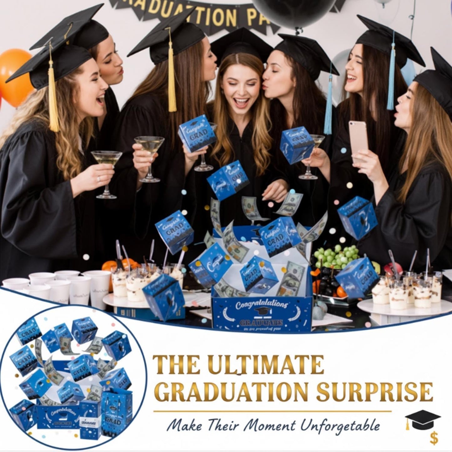 Graduation Pop Up Gift Box