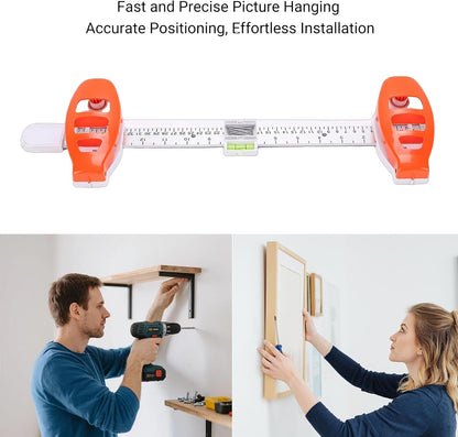 Level Ruler Picture Hanging Tool