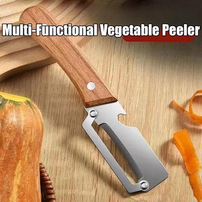 Kitchen Multi-Function Stainless Steel Thickened Fruit Peeler Knife
