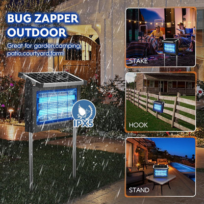 Outdoor Solar Bug Zapper