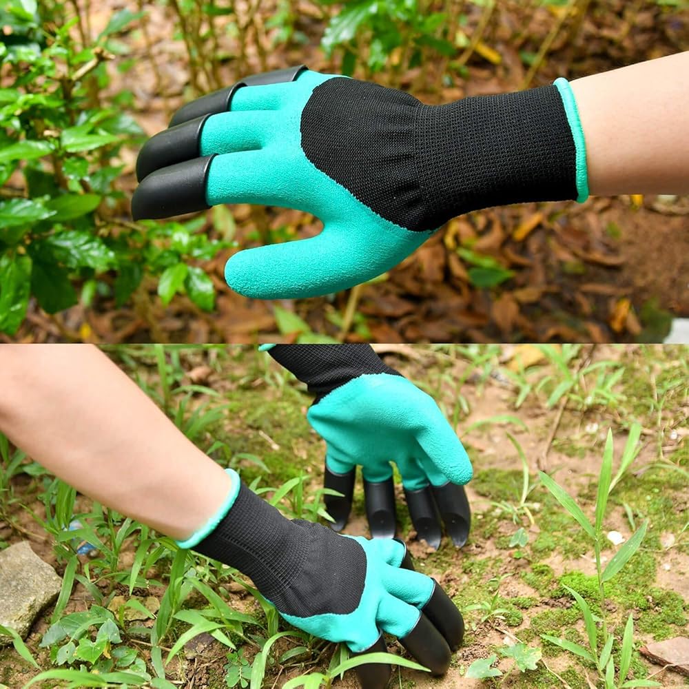 Universal Garden Gloves with Claws For Digging
