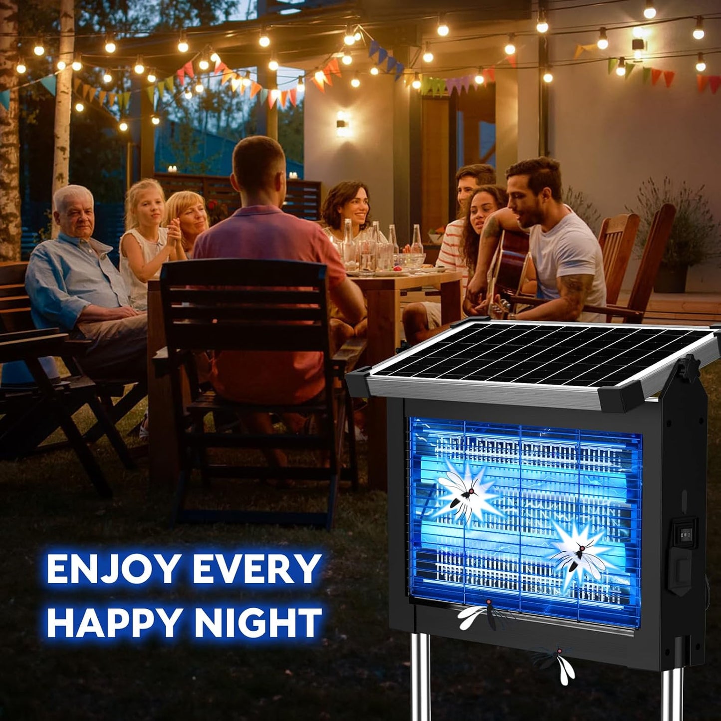 Outdoor Solar Bug Zapper