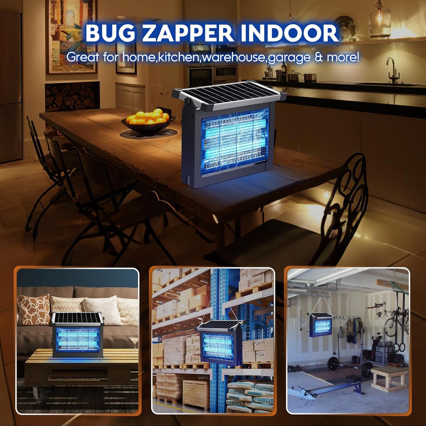 Outdoor Solar Bug Zapper