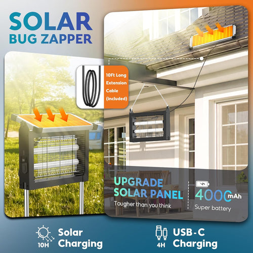 Outdoor Solar Bug Zapper