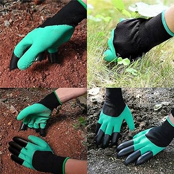 Universal Garden Gloves with Claws For Digging