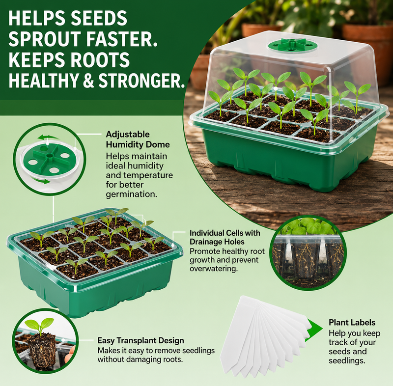 Built To Grow Healthier Seedlings Faster.