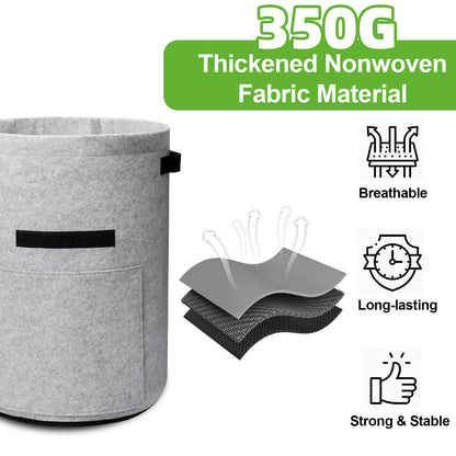 Potato Grow Bags with Flap 10 Gallon