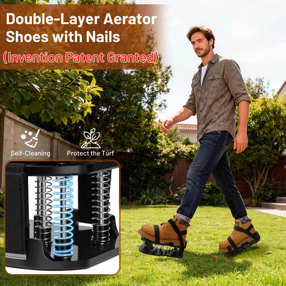 Lawn Aerator Shoes