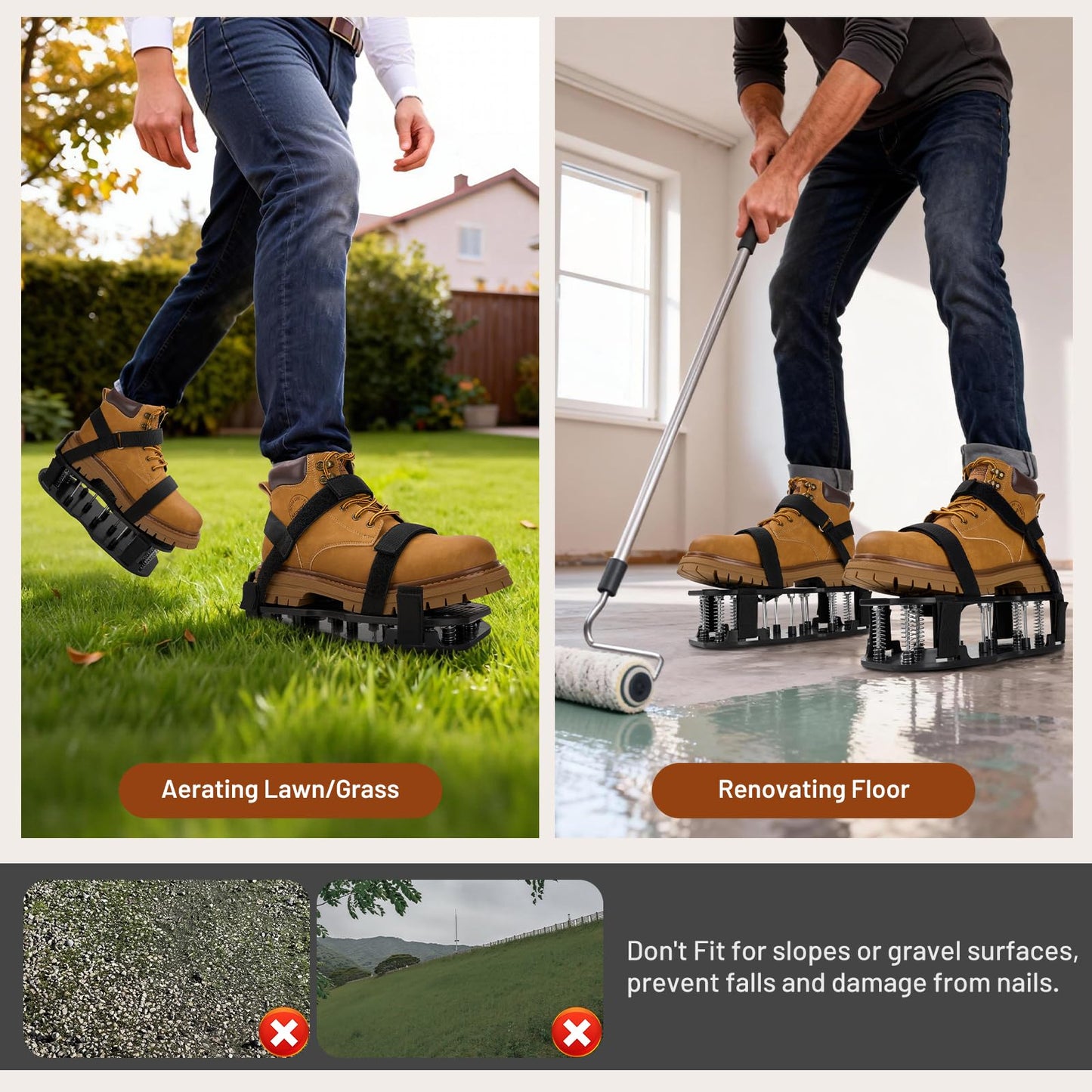 Lawn Aerator Shoes