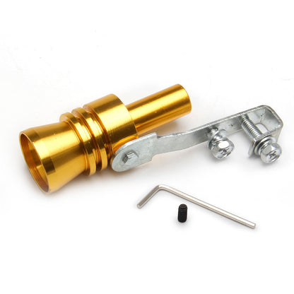 🔥Last Day Promotion 50% OFF🎁Aluminum Alloy Universal Turbo Whistle,Turbo Sound Exhaust Muffler Pipe Whistle Car Roar Maker