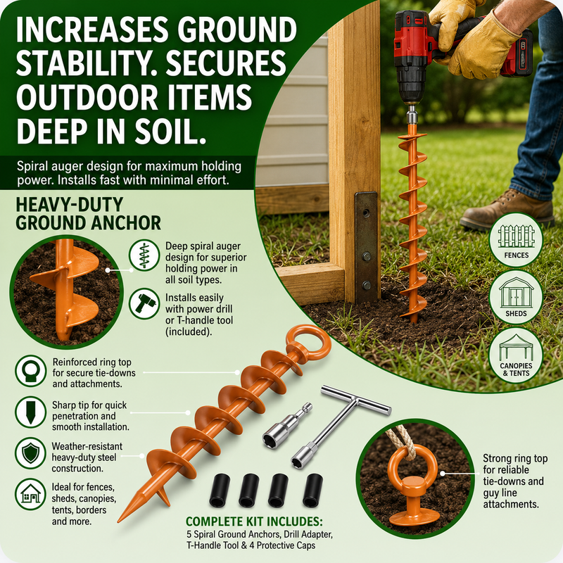 No More Loose Outdoor Gear After Heavy Winds