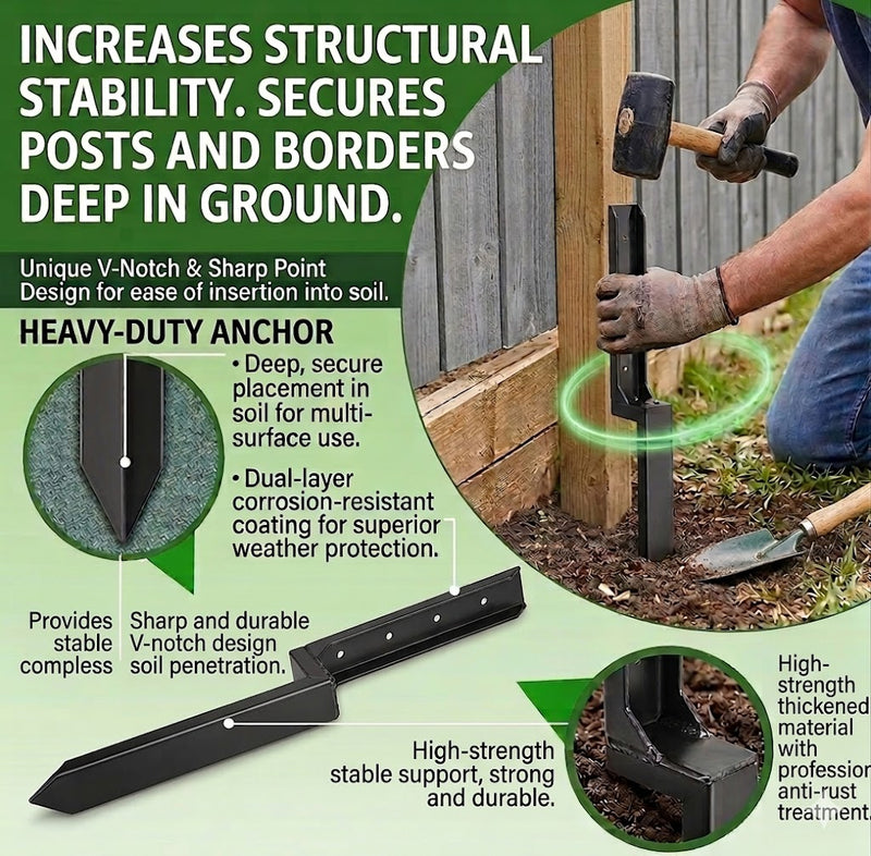No More Leaning Fences Or Loose Posts After Heavy Storms