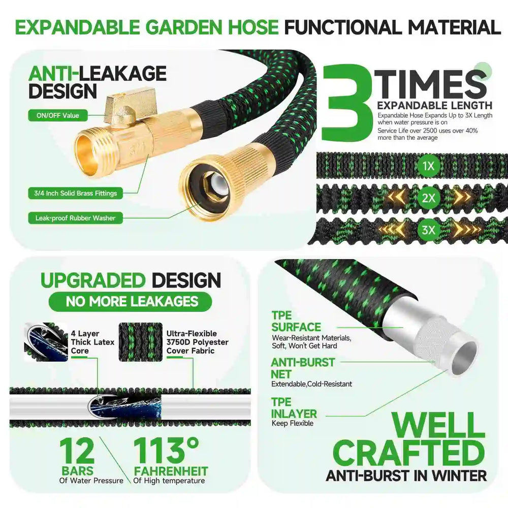ProFlex Heavy-Duty Expandable Garden Hose