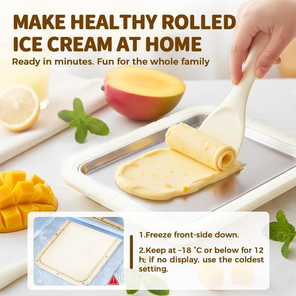 🍦 Rolled Ice Cream Maker Kit