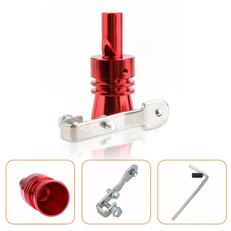 🔥Last Day Promotion 50% OFF🎁Aluminum Alloy Universal Turbo Whistle,Turbo Sound Exhaust Muffler Pipe Whistle Car Roar Maker