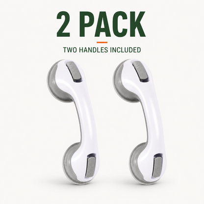 Nivraus 2 Pack with two dual-lock suction shower assist handles