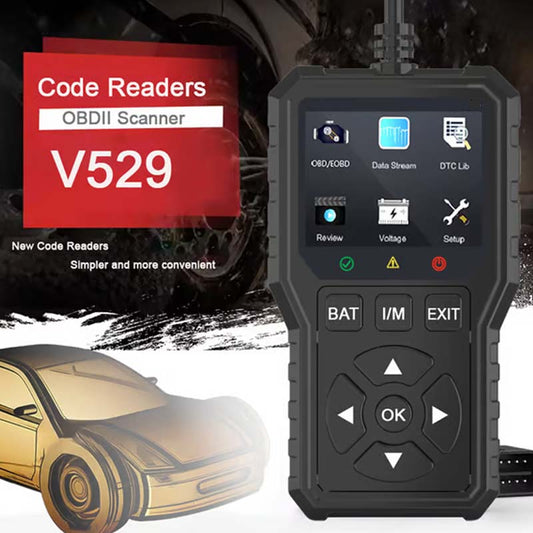 🔥OBD2 Advanced Diagnostic Tool Professional Engine Code Reader Reset Real-Time Data